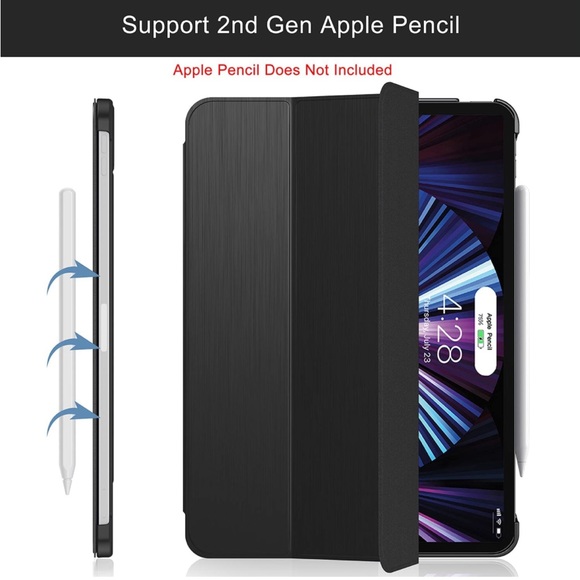 iPad Pro 11in Black Case - Picture 4 of 8